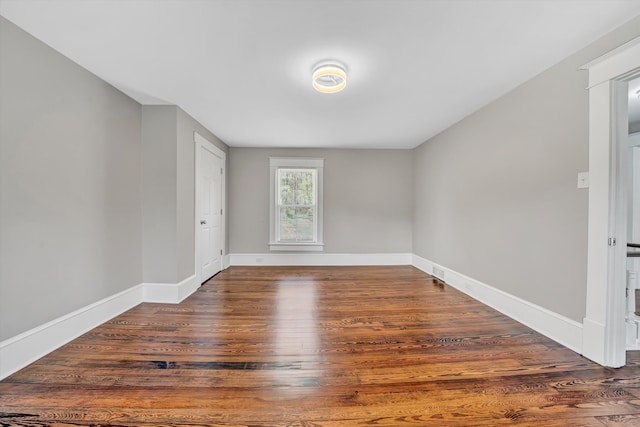 319 Trinity Rd, Troutville, VA 24175 - unfurnished room with baseboards and wood finished floors