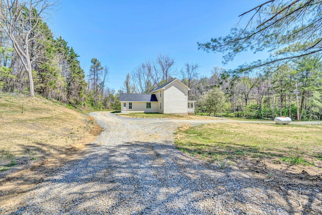 319 Trinity Rd, Troutville, VA 24175 - view of front facade featuring driveway