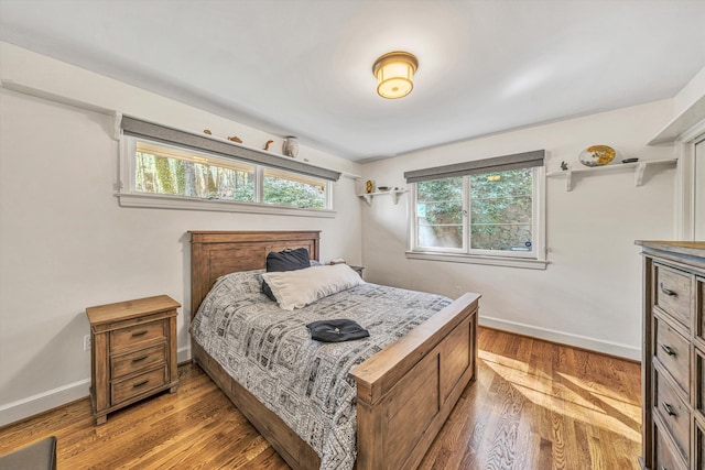 3421 Exeter St SW, Roanoke, VA 24014 - bedroom with baseboards and light wood-style floors