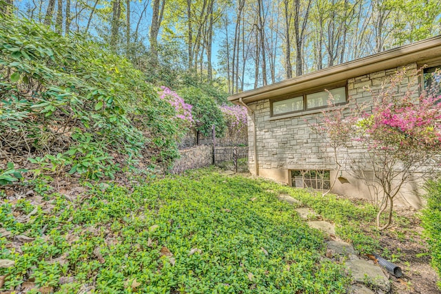 3421 Exeter St SW, Roanoke, VA 24014 - view of yard with fence