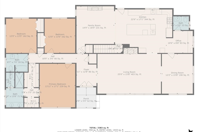 3421 Exeter St SW, Roanoke, VA 24014 - plan
