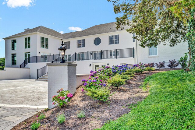 189 Old Buckingham Rd, Cumberland, VA 23040 - view of front of property featuring stucco siding