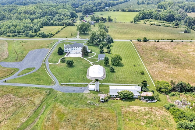 189 Old Buckingham Rd, Cumberland, VA 23040 - aerial view of property's location featuring rural landscape