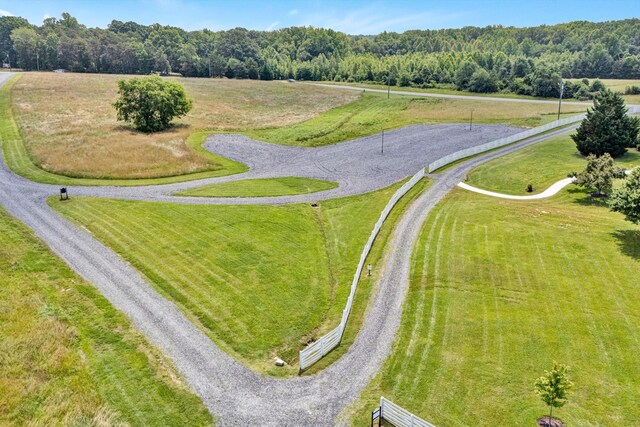 189 Old Buckingham Rd, Cumberland, VA 23040 - overview of rural landscape featuring a forest