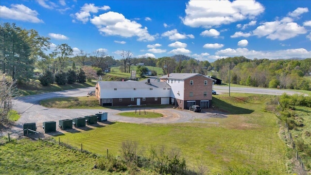 14189 Franklin St, Ferrum, VA 24088 - birds eye view of property