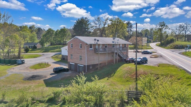 14189 Franklin St, Ferrum, VA 24088 - drone / aerial view