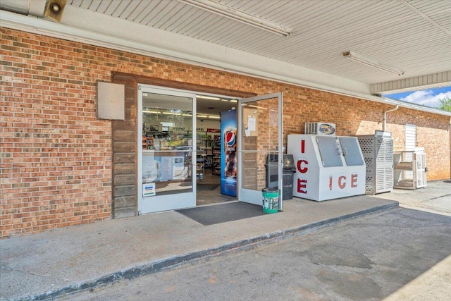 14189 Franklin St, Ferrum, VA 24088 - property entrance with brick siding