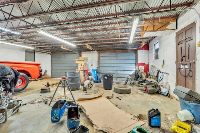 14189 Franklin St, Ferrum, VA 24088 - view of garage