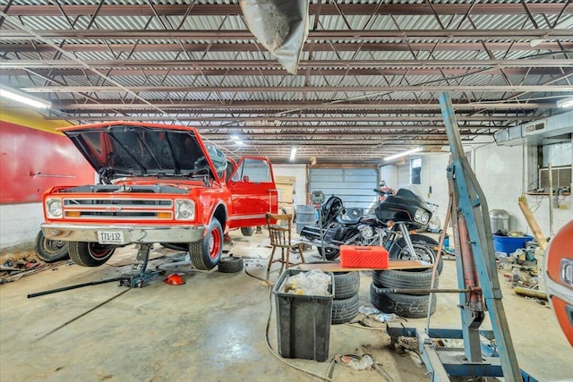 14189 Franklin St, Ferrum, VA 24088 - garage with visible vents