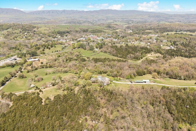 420 S Church St, Fincastle, VA 24090 - view of property location featuring a mountainous background and a heavily wooded area