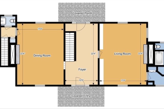 420 S Church St, Fincastle, VA 24090 - property floor plan