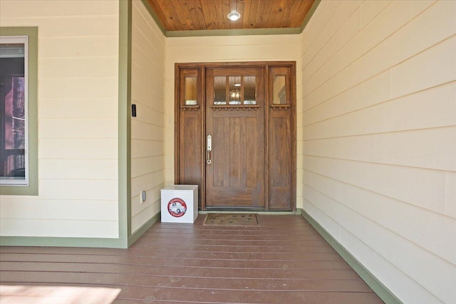 30 Boulder Point Dr, Hardy, VA 24101 - view of doorway to property