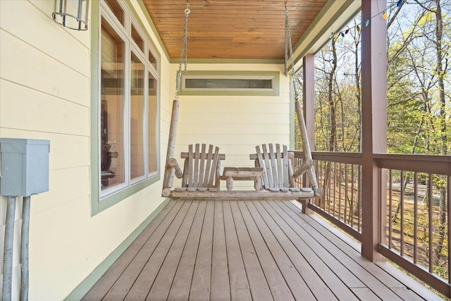 30 Boulder Point Dr, Hardy, VA 24101 - view of deck