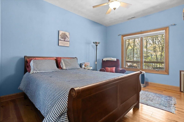 30 Boulder Point Dr, Hardy, VA 24101 - bedroom with wood finished floors and baseboards