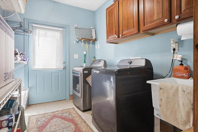 30 Boulder Point Dr, Hardy, VA 24101 - laundry area with cabinet space and washer and dryer