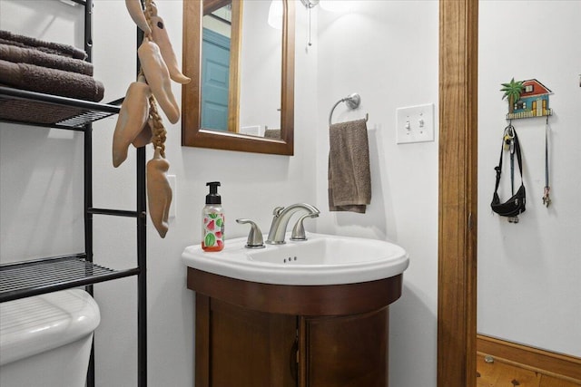 30 Boulder Point Dr, Hardy, VA 24101 - bathroom featuring toilet and vanity