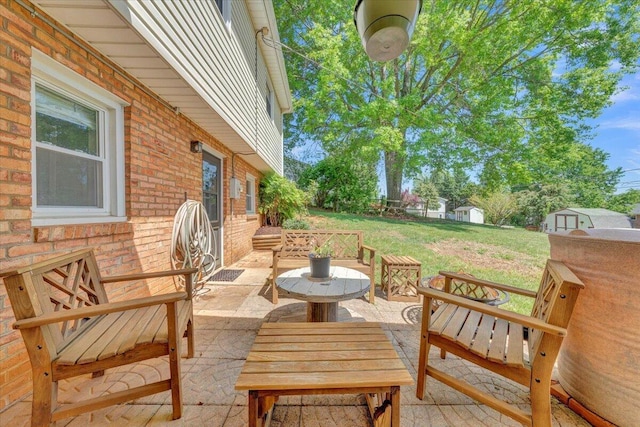 view of patio
