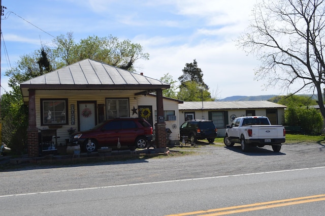 view of bungalow-style home
