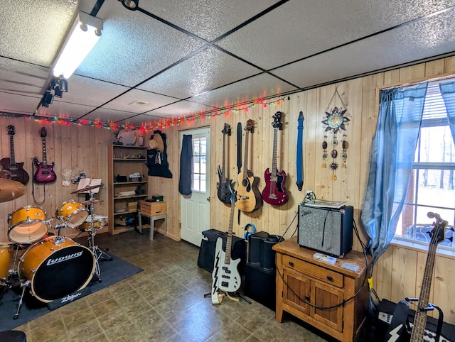 view of storage area