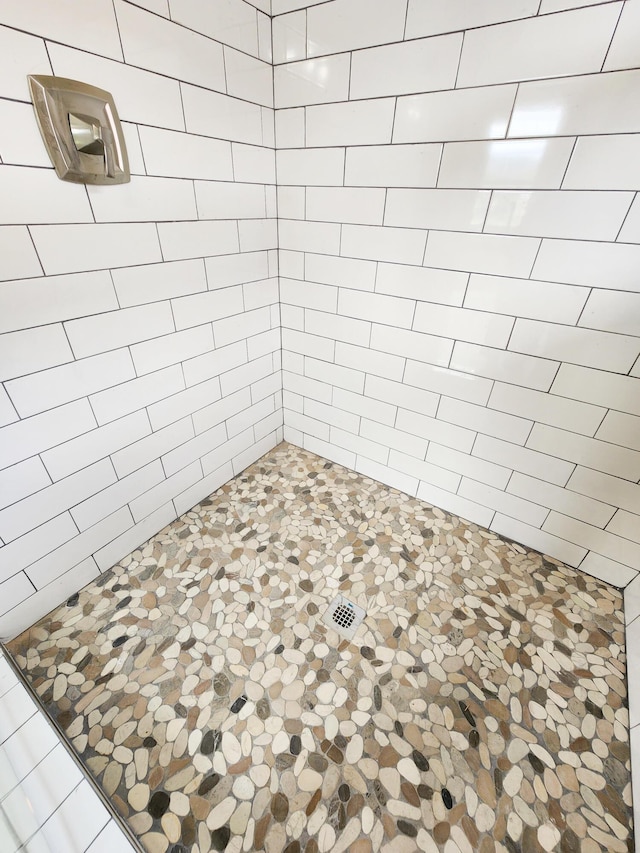 1322 S David Ave, Covington, VA 24426 - bathroom featuring tiled shower