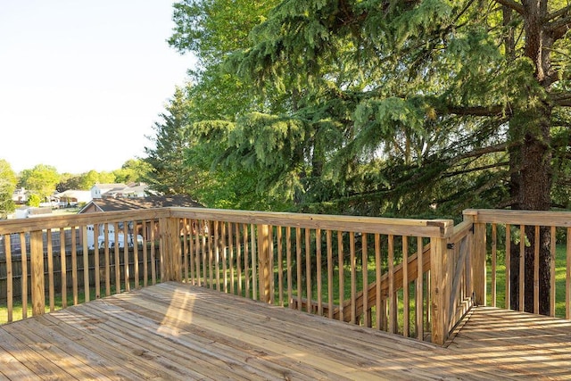 view of deck
