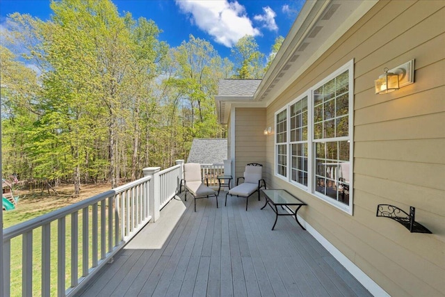 view of deck