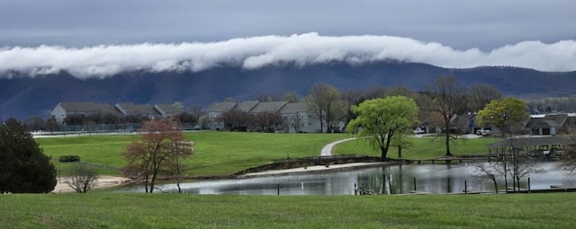 100 Sailors Cove Dr Unit 1319, Moneta, VA 24121 - view of water feature featuring a mountain view and a residential view