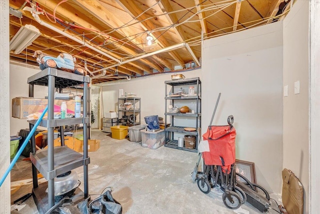 712 Baltimore Ave, Bedford, VA 24523 - view of unfinished basement