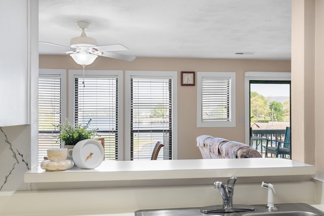 75 Dockside Cir Unit 308, Moneta, VA 24121 - interior space with a ceiling fan and visible vents