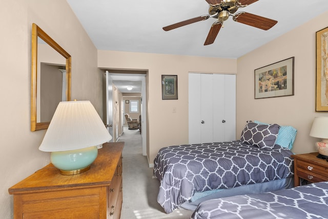 75 Dockside Cir Unit 308, Moneta, VA 24121 - carpeted bedroom with a ceiling fan and a closet