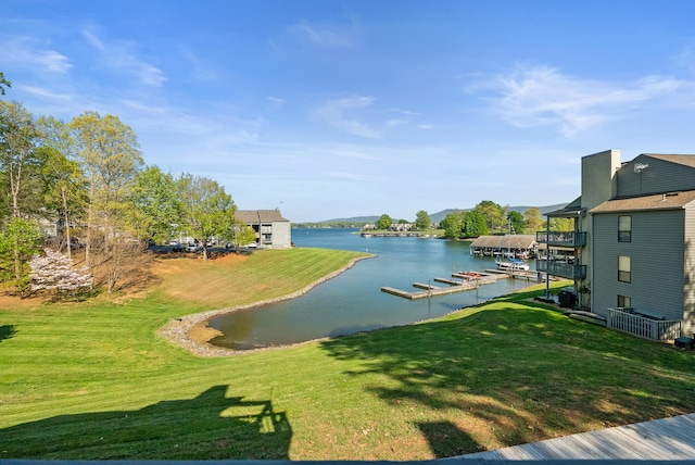 75 Dockside Cir Unit 308, Moneta, VA 24121 - property view of water with a dock