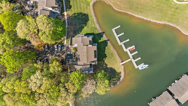 75 Dockside Cir Unit 308, Moneta, VA 24121 - birds eye view of property featuring a water view