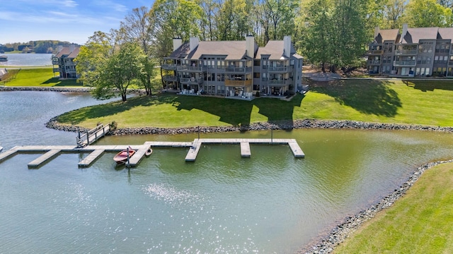75 Dockside Cir Unit 308, Moneta, VA 24121 - exterior space featuring a water view