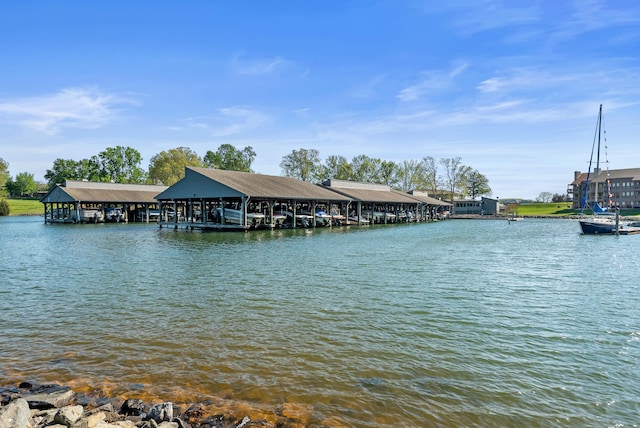 75 Dockside Cir Unit 308, Moneta, VA 24121 - dock area featuring a water view