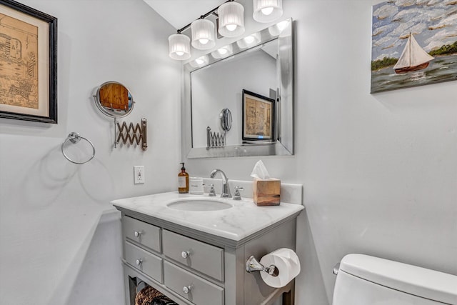 511 Autumn Ave, Huddleston, VA 24104 - bathroom with toilet and vanity