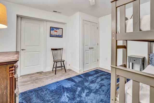 511 Autumn Ave, Huddleston, VA 24104 - unfurnished bedroom featuring wood finished floors and baseboards