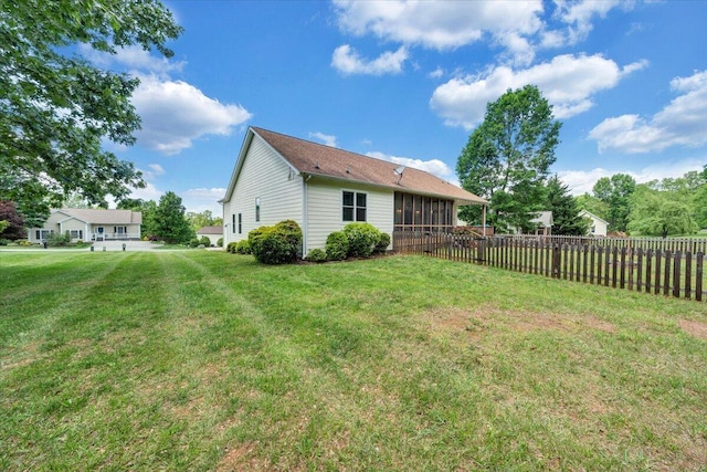 1165 Joffrey Dr, Huddleston, VA 24104 - rear view of property featuring a sunroom