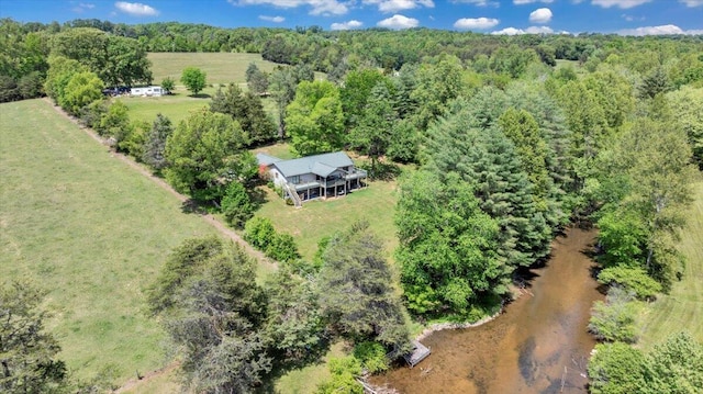 1296 Emerald Valley Way, Huddleston, VA 24104 - overview of rural landscape with a heavily wooded area