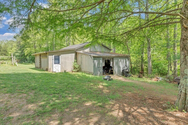 1296 Emerald Valley Way, Huddleston, VA 24104 - view of outdoor structure with an outbuilding