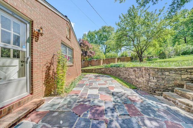 view of patio / terrace featuring a fenced backyard