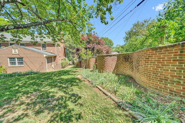 view of yard