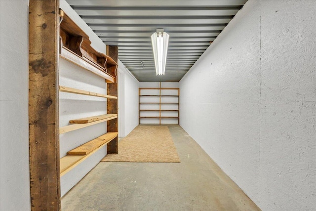 view of storage