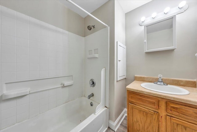 1012 Loudon Ave NW, Roanoke, VA 24016 - full bathroom featuring vanity and tub / shower combination