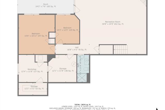 77 Sunview Cir, Moneta, VA 24121 - floor plan