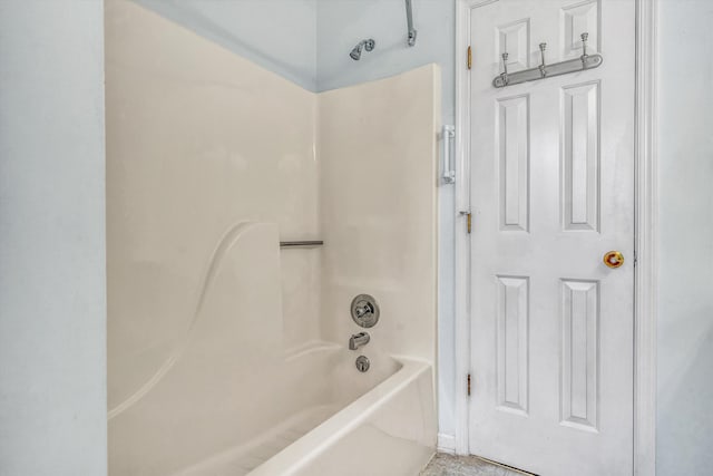 bathroom featuring tub / shower combination