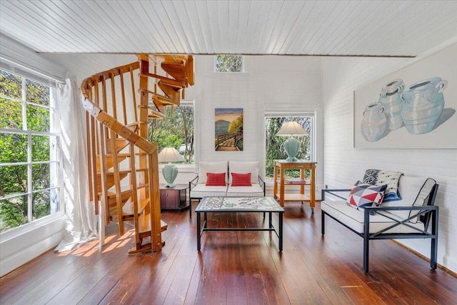 sunroom / solarium featuring plenty of natural light