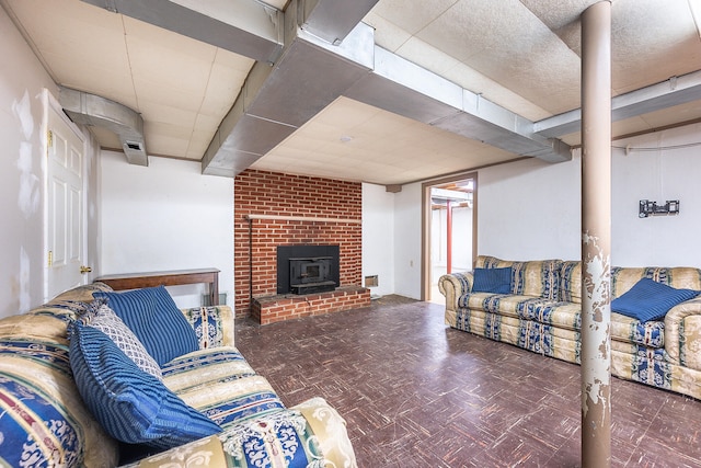view of living room