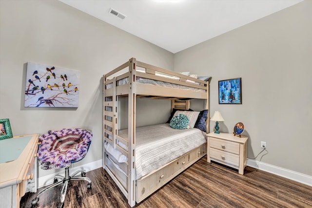 161 Villa Oak Cir, Bedford, VA 24523 - bedroom featuring wood finished floors, baseboards, and a desk