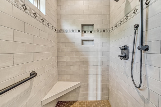 890 Blain Rd, Buchanan, VA 24066 - bathroom featuring a tile shower