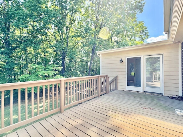 view of deck